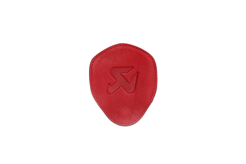 Akrapovic Leather Headphones Case - Red - 801728 User 1
