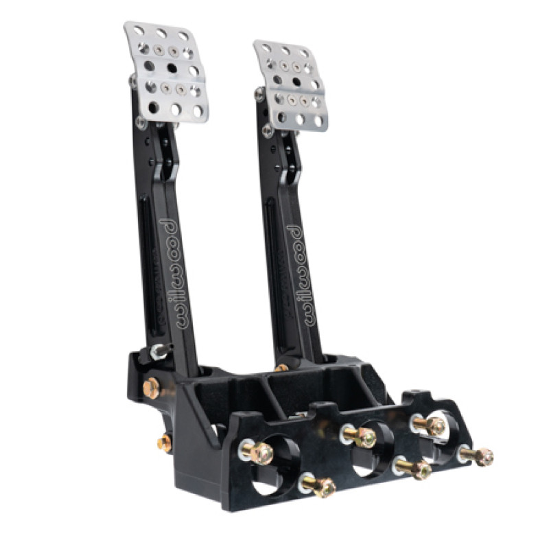 Wilwood Reverse Swing Triple Master Cylinder Pedal w/Tru-Bar - 340-17804 Photo - Primary
