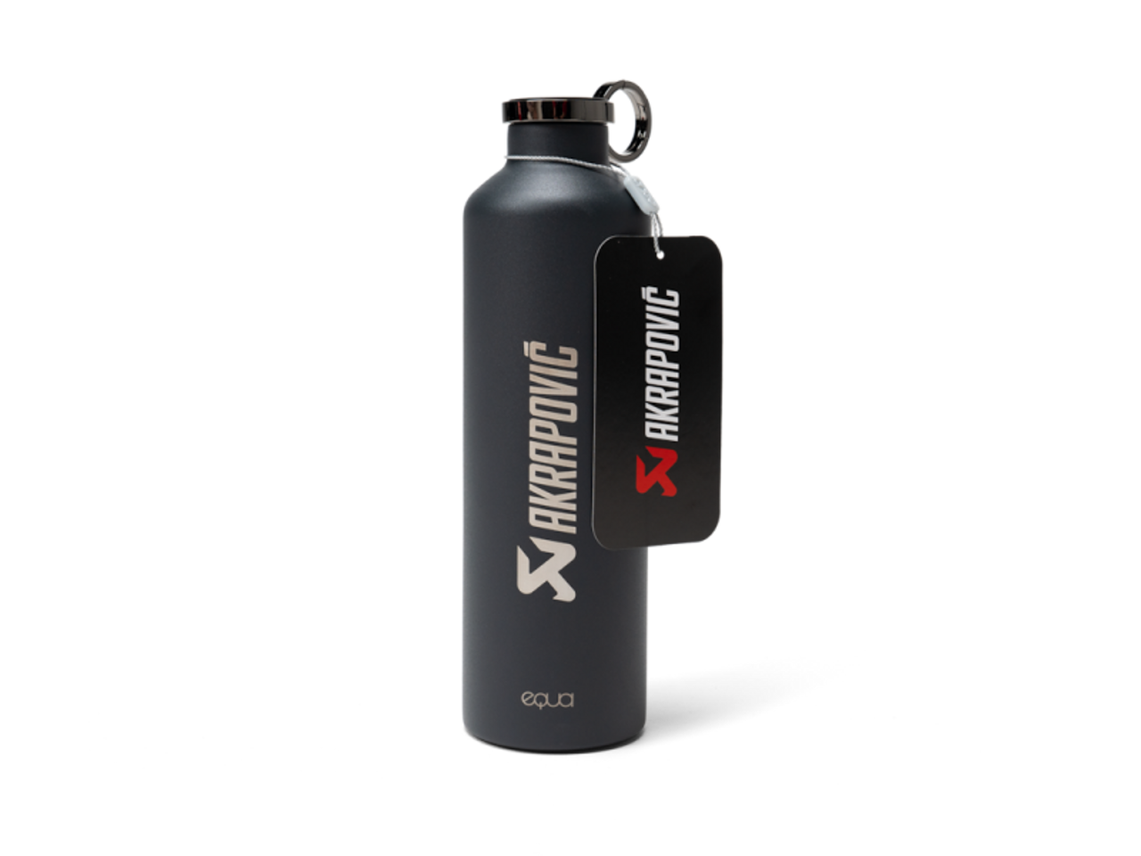 Akrapovic Stainless Steel Thermo Bottle x Equa - Dark Grey - 802298 User 1