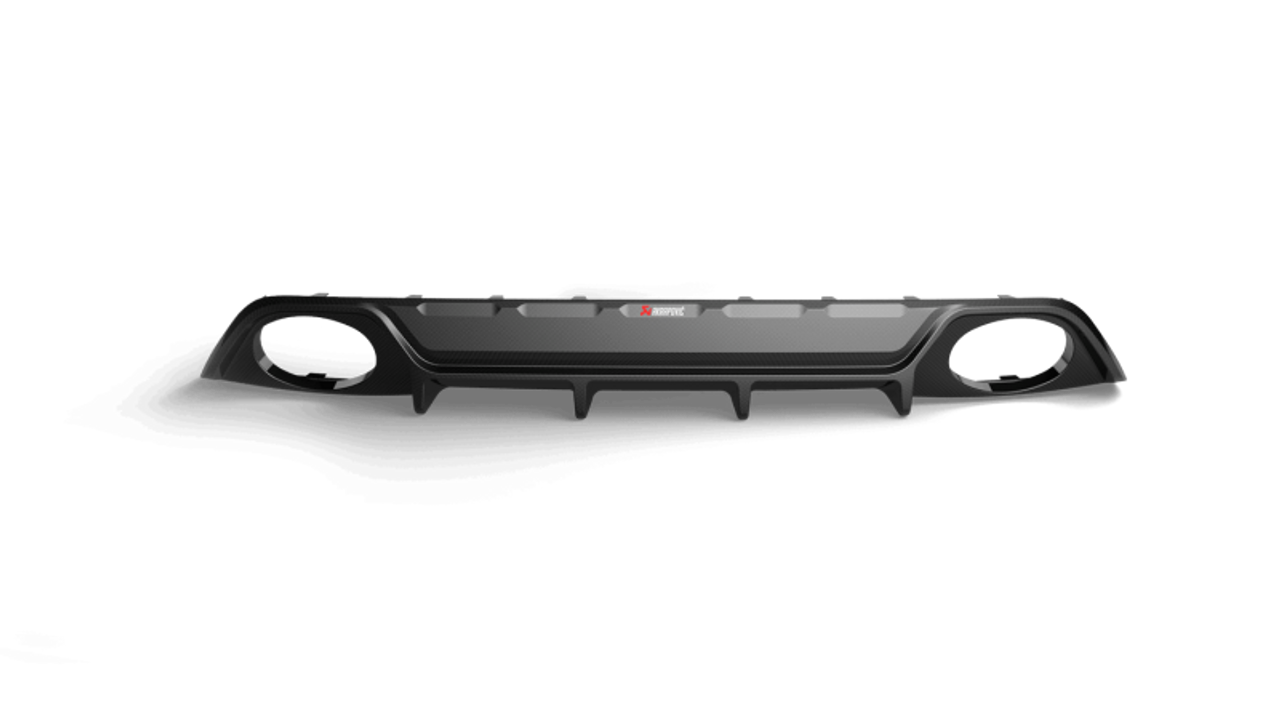 Akrapovic 2021+ Audi RS 3 (8Y) Sportback / Sedan Rear Carbon Fiber Diffuser - High Gloss - DI-AU/CA/2/G