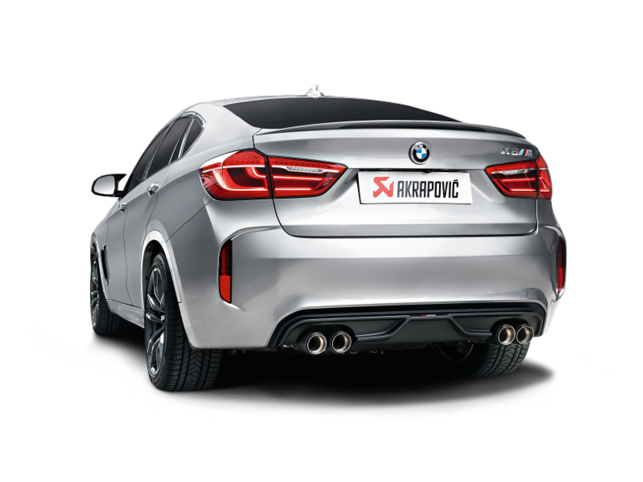 Akrapovic 15-17 BMW X5M (F85) Rear Carbon Fiber Diffuser - Matte - DI-BM/CA/2