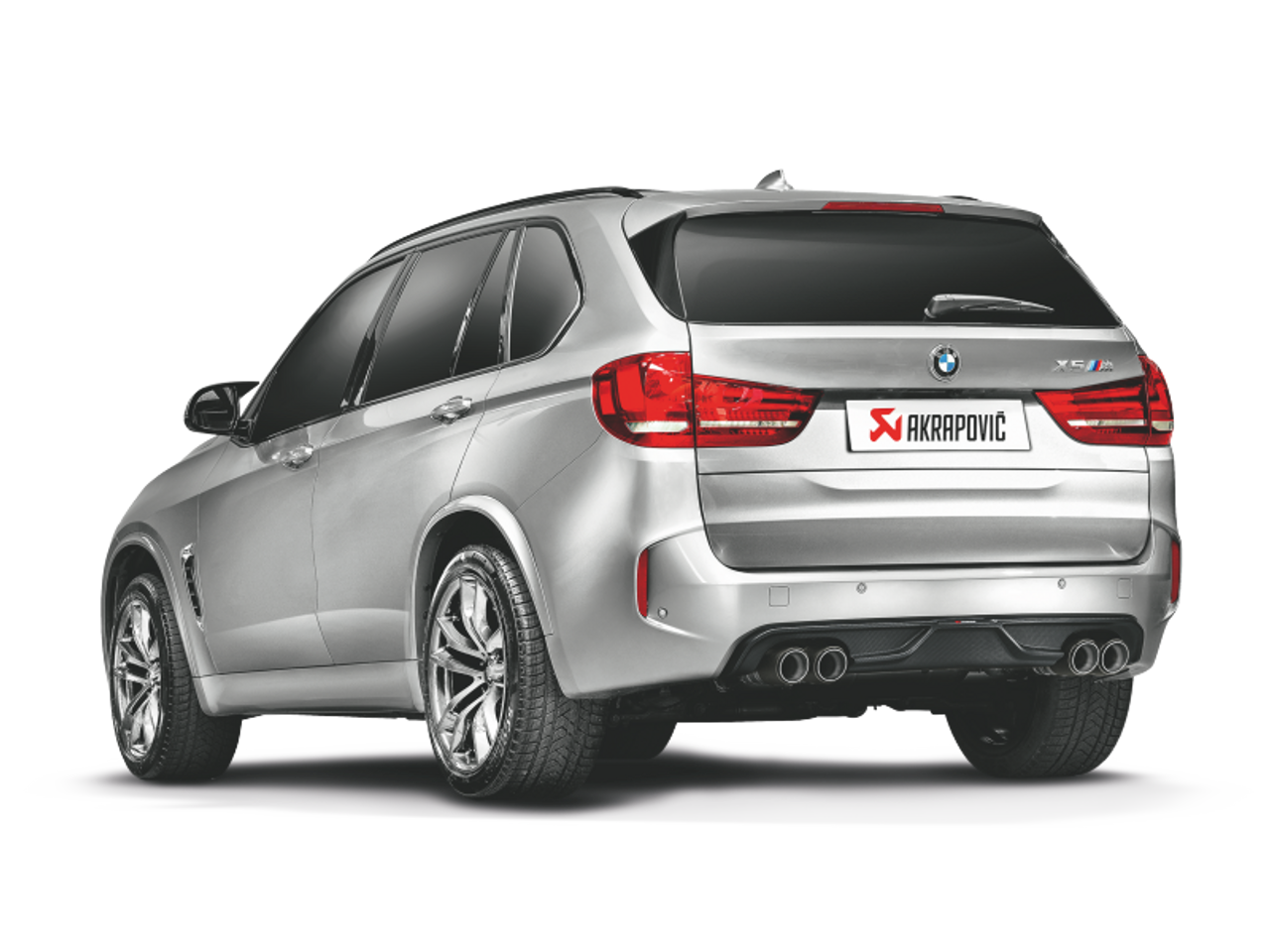 Akrapovic 15-17 BMW X5M (F85) Rear Carbon Fiber Diffuser - Matte - DI-BM/CA/2