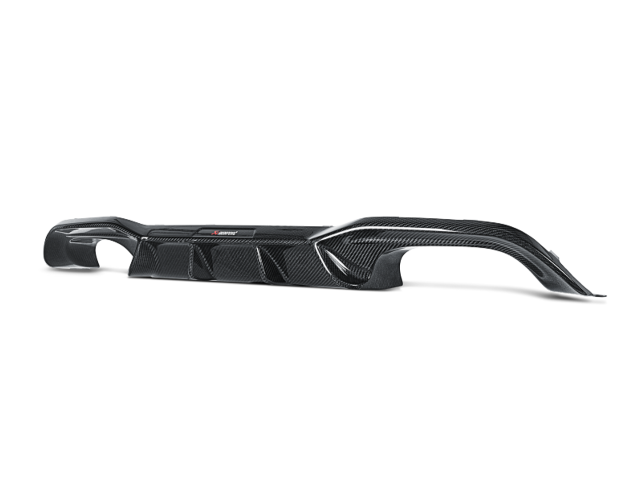 Akrapovic 16-17 BMW M2 (F87) / 2018+ BMW M2 Competition/M2 CS (F87N) Rear Carbon Fiber Diffuser - Hi - DI-BM/CA/3/G