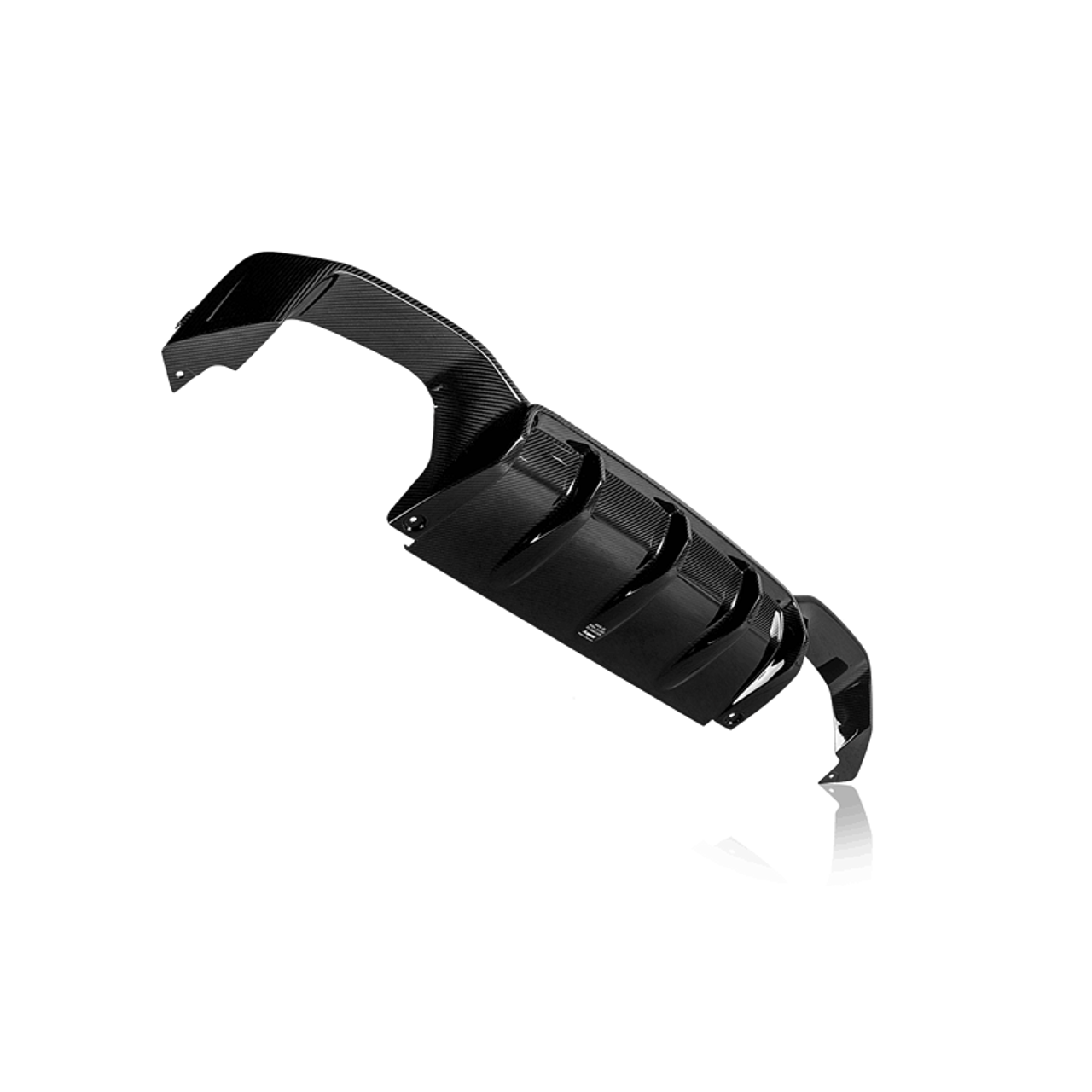 Akrapovic 2019+ BMW X4M Rear Carbon Fiber Diffuser - High Gloss - DI-BM/CA/6