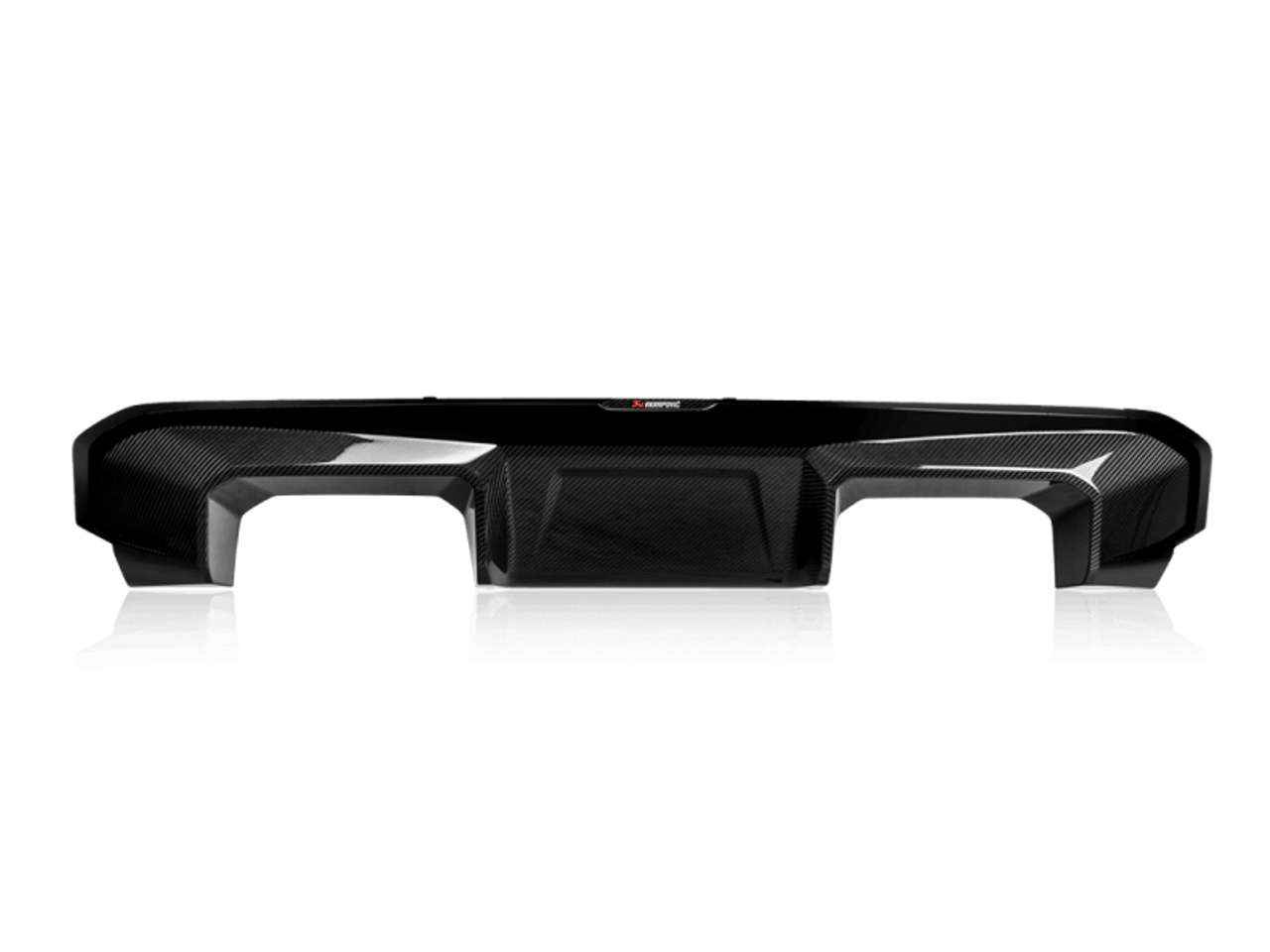 Akrapovic 21-22 BMW M3 (G80) / M4 (G82, G83) Rear Carbon Fiber Diffuser - High Gloss Black - DI-BM/CA/9/GB