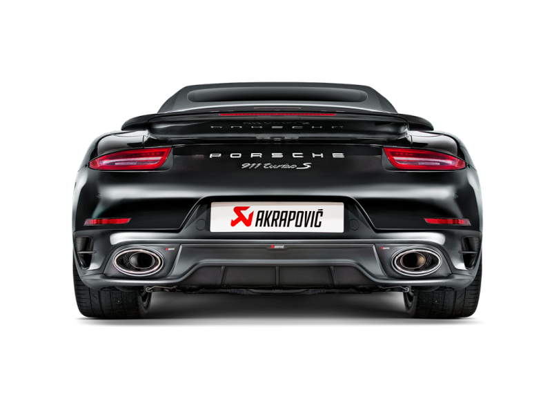 Akrapovic 14-15 Porsche 911 Turbo/Turbo S (991) Rear Carbon Fiber Diffuser - Matte - DI-PO/CA/2
