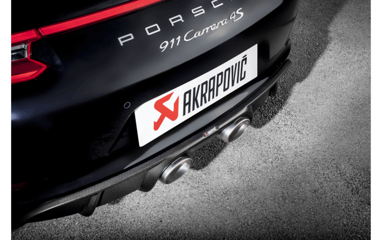 Akrapovic 16-17 Porsche 911 Carrera S/4/4S/GTS (991.2) Rear Carbon Fiber Diffuser - Matte - DI-PO/CA/3