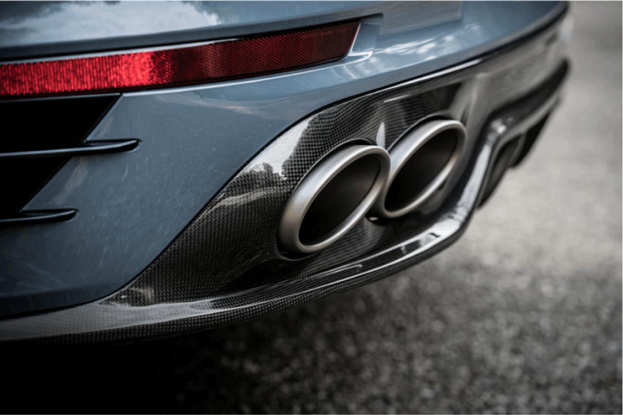 Akrapovic 16-17 Porsche 911 Turbo/Turbo S (991.2) Rear Carbon Fiber Diffuser - Matte - DI-PO/CA/4/M