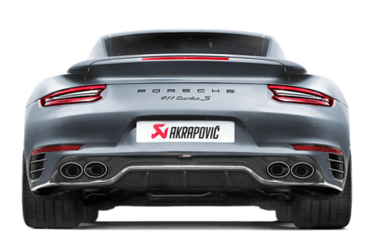 Akrapovic 16-17 Porsche 911 Turbo/Turbo S (991.2) Rear Carbon Fiber Diffuser - Matte - DI-PO/CA/4/M