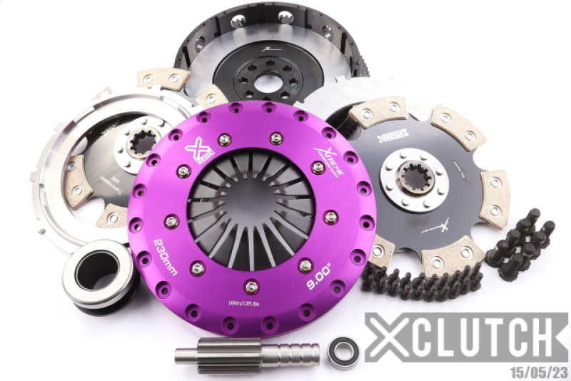 XClutch 01-06 BMW M3 Base 3.2L 9in Twin Solid Ceramic Clutch Kit - XKBM23550-2E