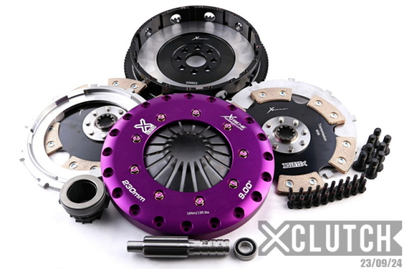 XClutch 01-03 BMW 325Ci Base 2.5L 9in Twin Solid Ceramic Clutch Kit - XKBM23589-2E