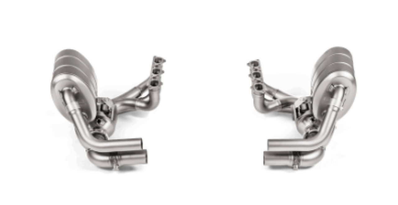 Akrapovic 2018 Porsche 911 GT3 (991.2) Evolution Header Set - E-PO/T/4