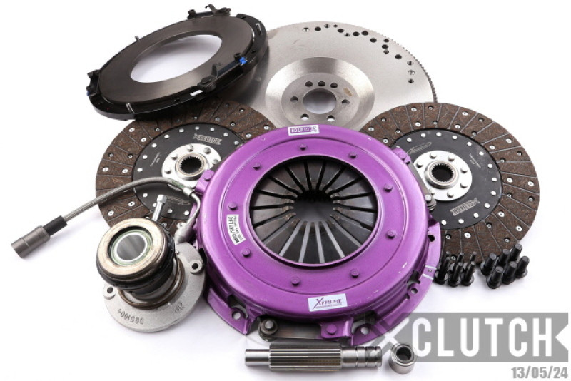 XClutch 97-04 Chevrolet Corvette Indy 500 Pace Car 5.7L 10.5in Twin Solid Organic Clutch Kit - XKCR27630-2G