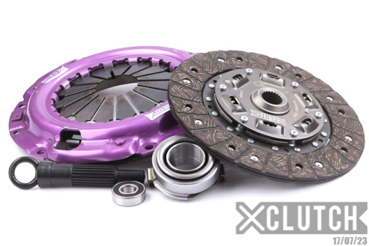 XClutch 88-89 Mazda 323 GTX 1.6L Stage 1 Sprung Organic Clutch Kit - XKFD23003-1A