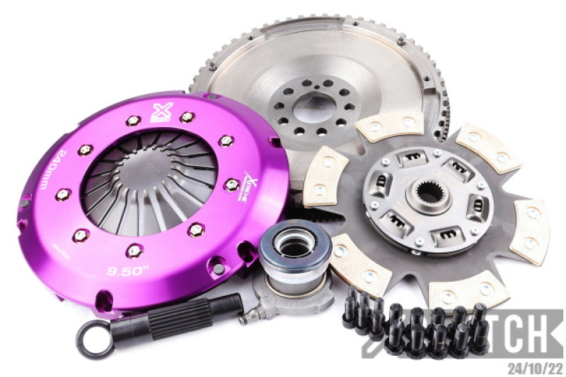 XClutch 05-07 Volvo S40 T5 2.5L Stage 2R Extra HD Sprung Ceramic Clutch Kit - XKFD24637-1R