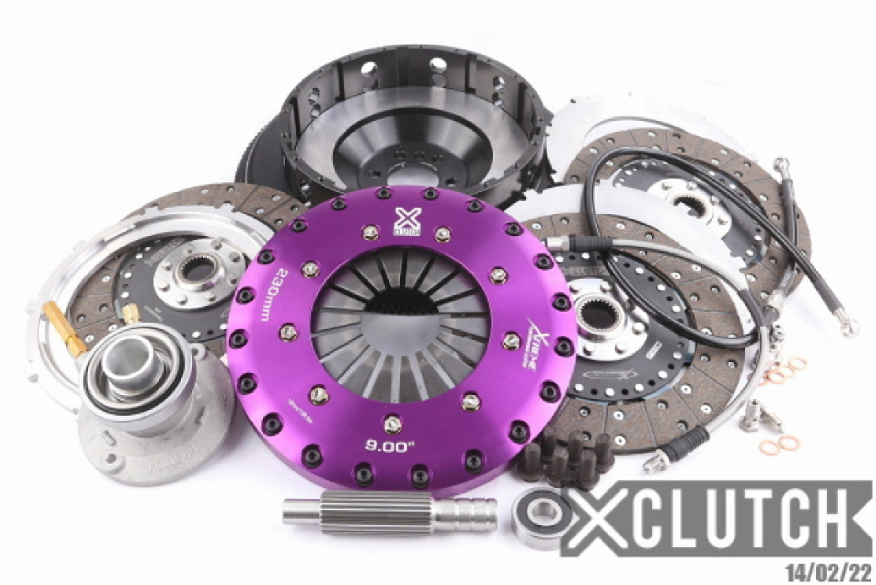 XClutch 15-17 Chevrolet SS Base 6.2L 9in Triple Solid Organic Clutch Kit - XKGM23632-3G