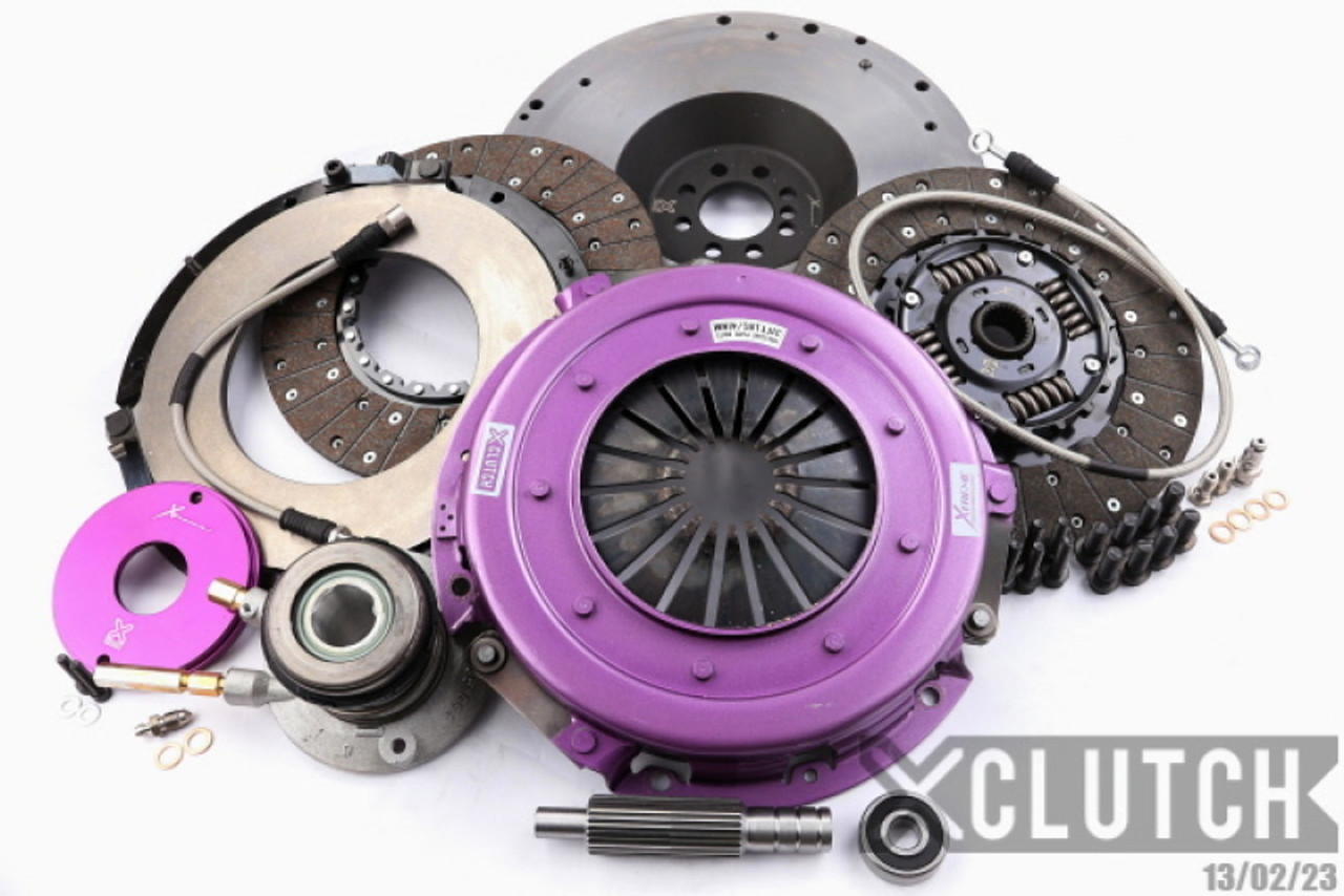 XClutch 09-15 Cadillac CTS V 6.2L 10.5in Twin Sprung Organic Clutch Kit - XKGM27634-2A