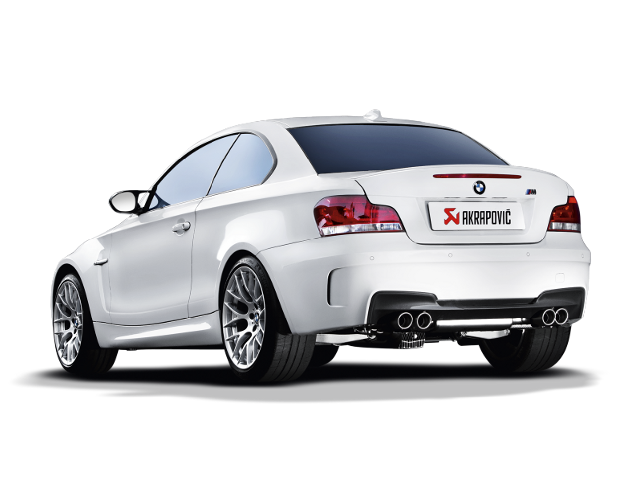 Akrapovic 11-12 BMW 1 Series M Coupe (E82) Slip-On Line (Titanium) (Req. Tips) - M-BM/T/4H