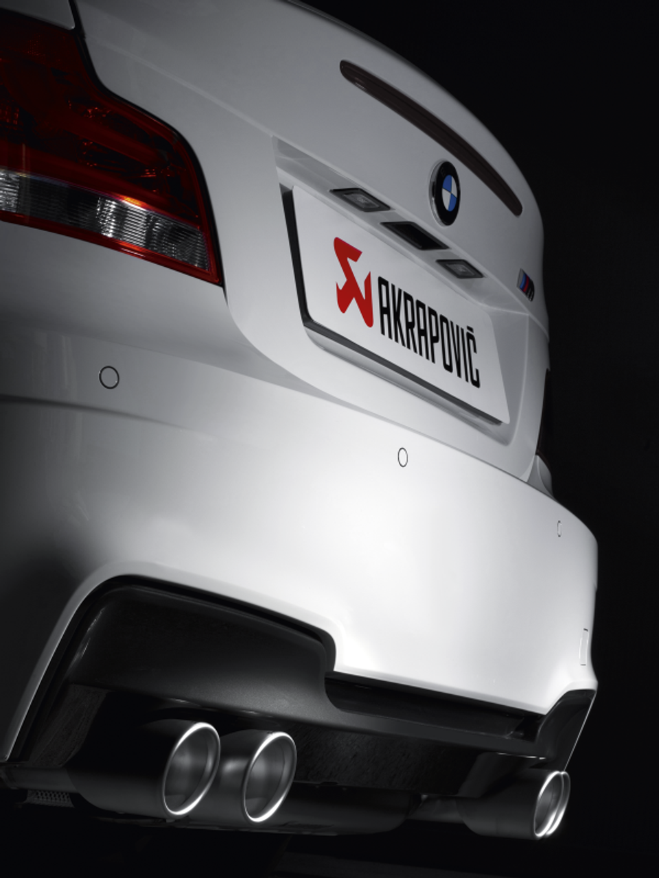 Akrapovic 11-12 BMW 1 Series M Coupe (E82) Slip-On Line (Titanium) (Req. Tips) - M-BM/T/4H