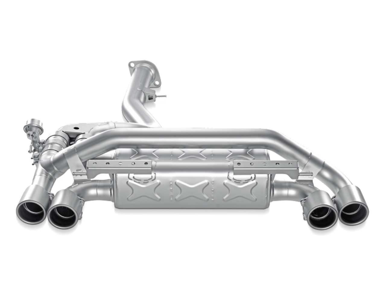 Akrapovic 11-12 BMW 1 Series M Coupe (E82) Slip-On Line (Titanium) (Req. Tips) - M-BM/T/4H