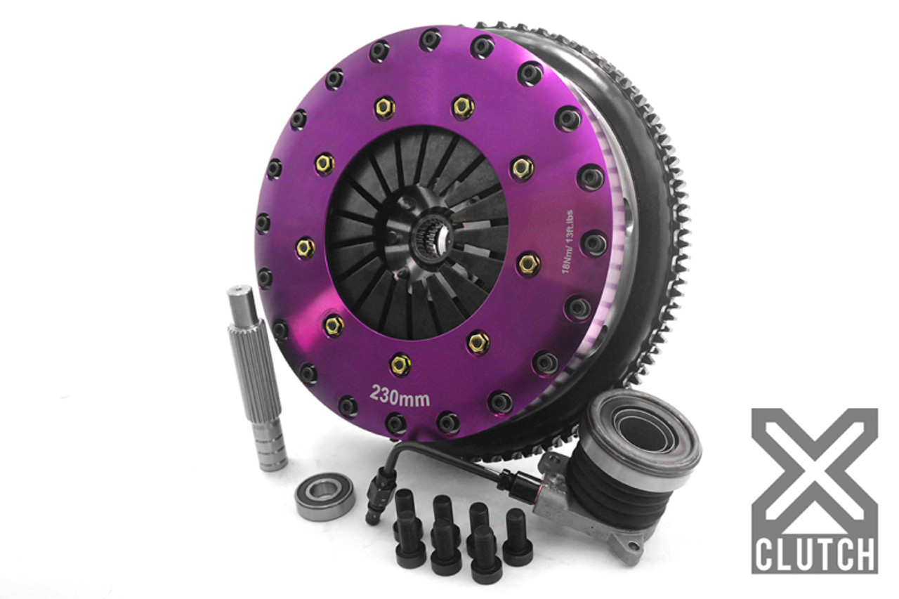 XClutch 10-14 Hyundai Genesis Coupe 2.0T Track 2.0L 9in Twin Solid Organic Clutch Kit - XKHD23630-2G