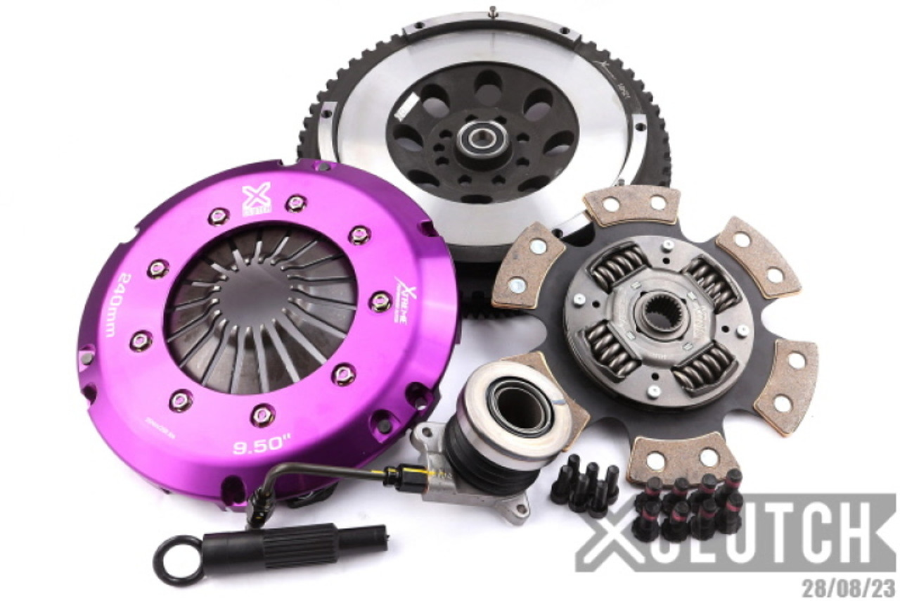 XClutch 10-12 Hyundai Genesis Coupe R-Spec 3.8L Stage 2R Extra HD Sprung Ceramic Clutch Kit - XKHD24637-1R