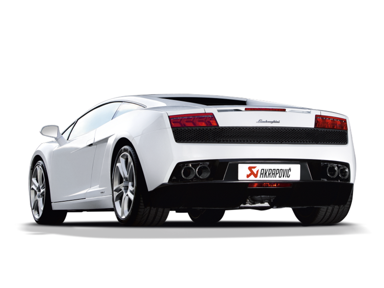 Akrapovic 09-14 Lamborghini Gallardo LP 550-2 Coupe Slip-On Line (Titanium) (Req. Tips) - M-LA/T/4