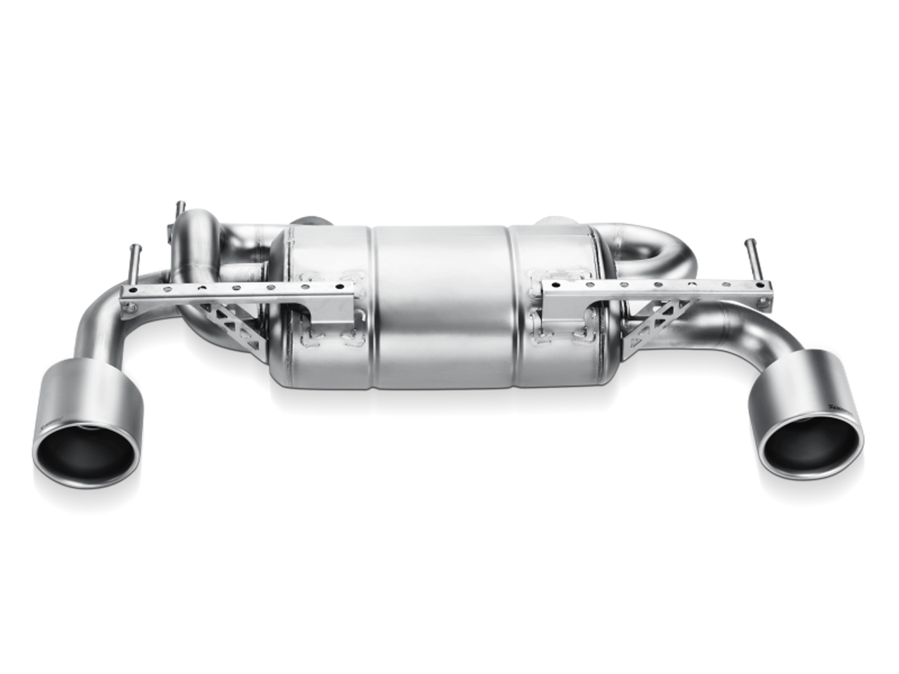 Akrapovic 09-17 Nissan 370Z Slip-On Line (SS) (Req. Tips) - M-NIZ34H
