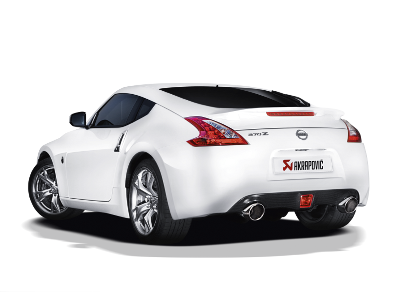 Akrapovic 09-17 Nissan 370Z Slip-On Line (SS) (Req. Tips) - M-NIZ34H