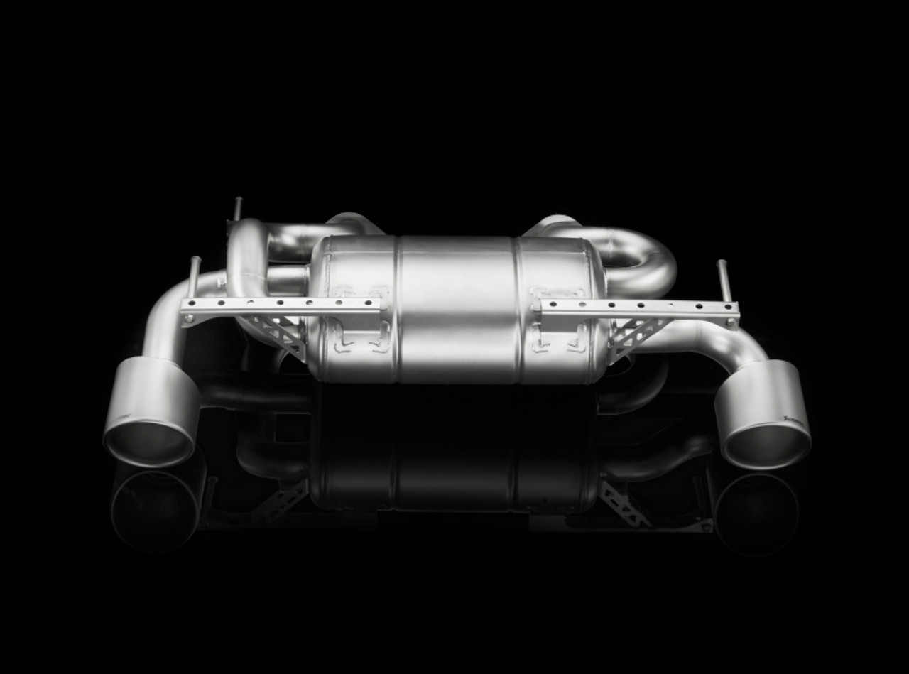 Akrapovic 09-17 Nissan 370Z Slip-On Line (SS) (Req. Tips) - M-NIZ34H