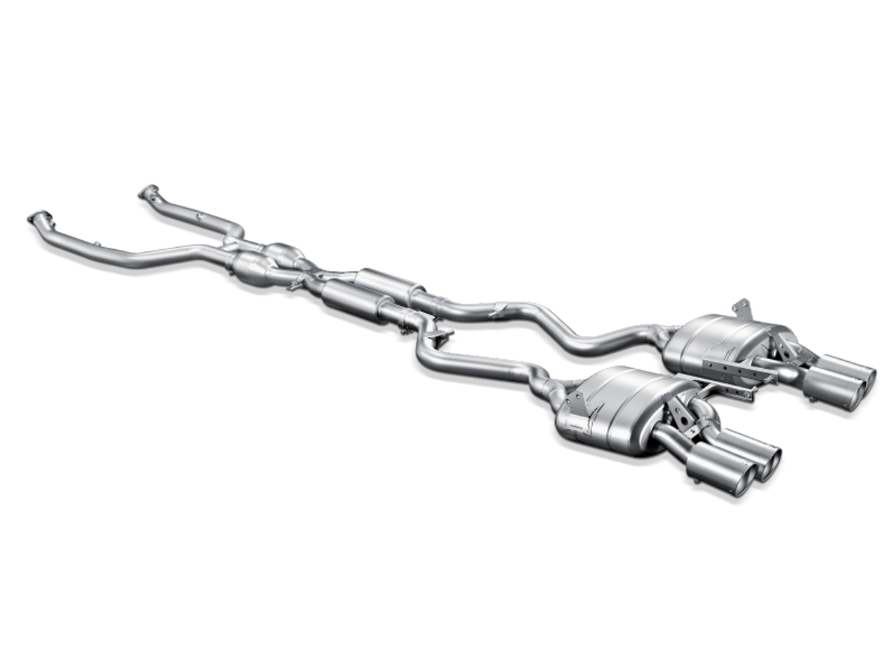 Akrapovic 07-13 BMW M3 (E92 E93) Evolution Line w/ Cat (Titanium) (Req. Tips) - ME-BM/T/2