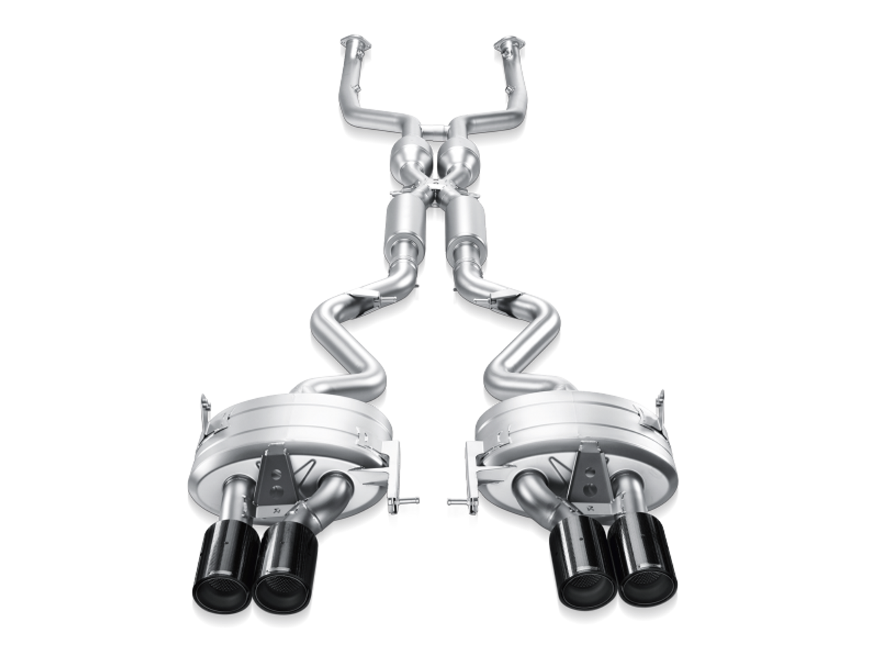 Akrapovic 07-13 BMW M3 (E92 E93) Evolution Line w/ Cat (Titanium) (Req. Tips) - ME-BM/T/2