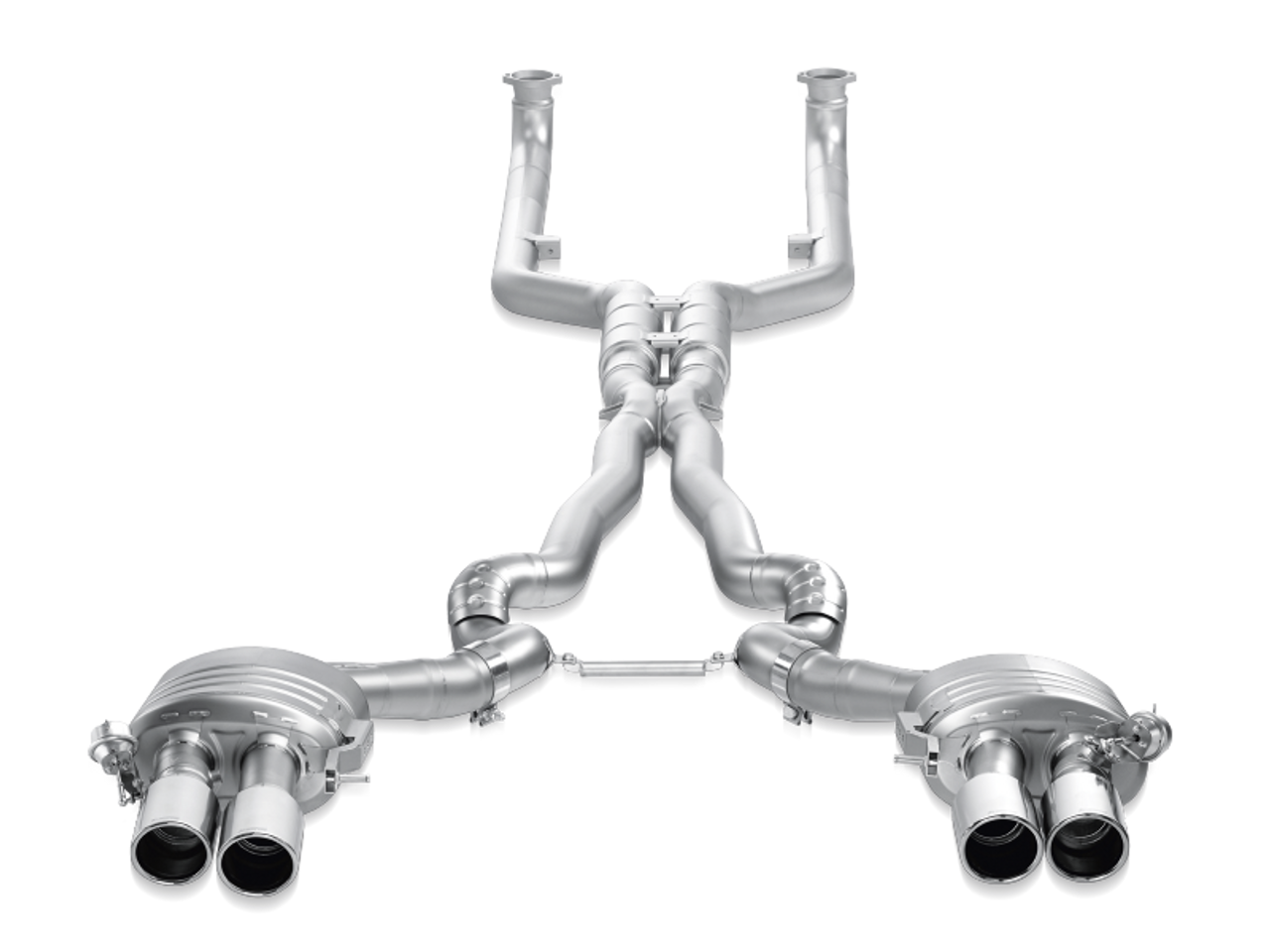 Akrapovic 12-17 BMW M6 (F12 F13) Evolution Line Cat Back (Titanium) (Req. Tips) - ME-BM/T/5