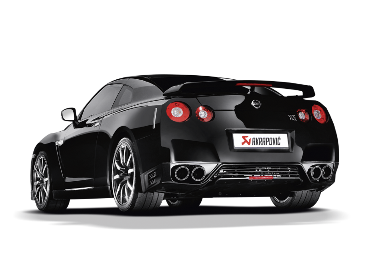 Akrapovic 08-17 Nissan GT-R Evolution Line Cat Back (Titanium) (Req. Tips) - ME-NI/T/1