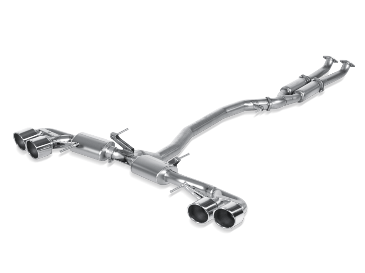 Akrapovic 08-17 Nissan GT-R Evolution Line Cat Back (Titanium) (Req. Tips) - ME-NI/T/1