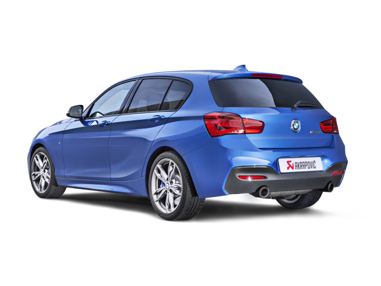 Akrapovic 16-17 BMW M140i (F F21) Evolution Line Cat Back (SS) w/ Carbon Tips (Req. Link Pipe) - MTP-BM/SS/3H