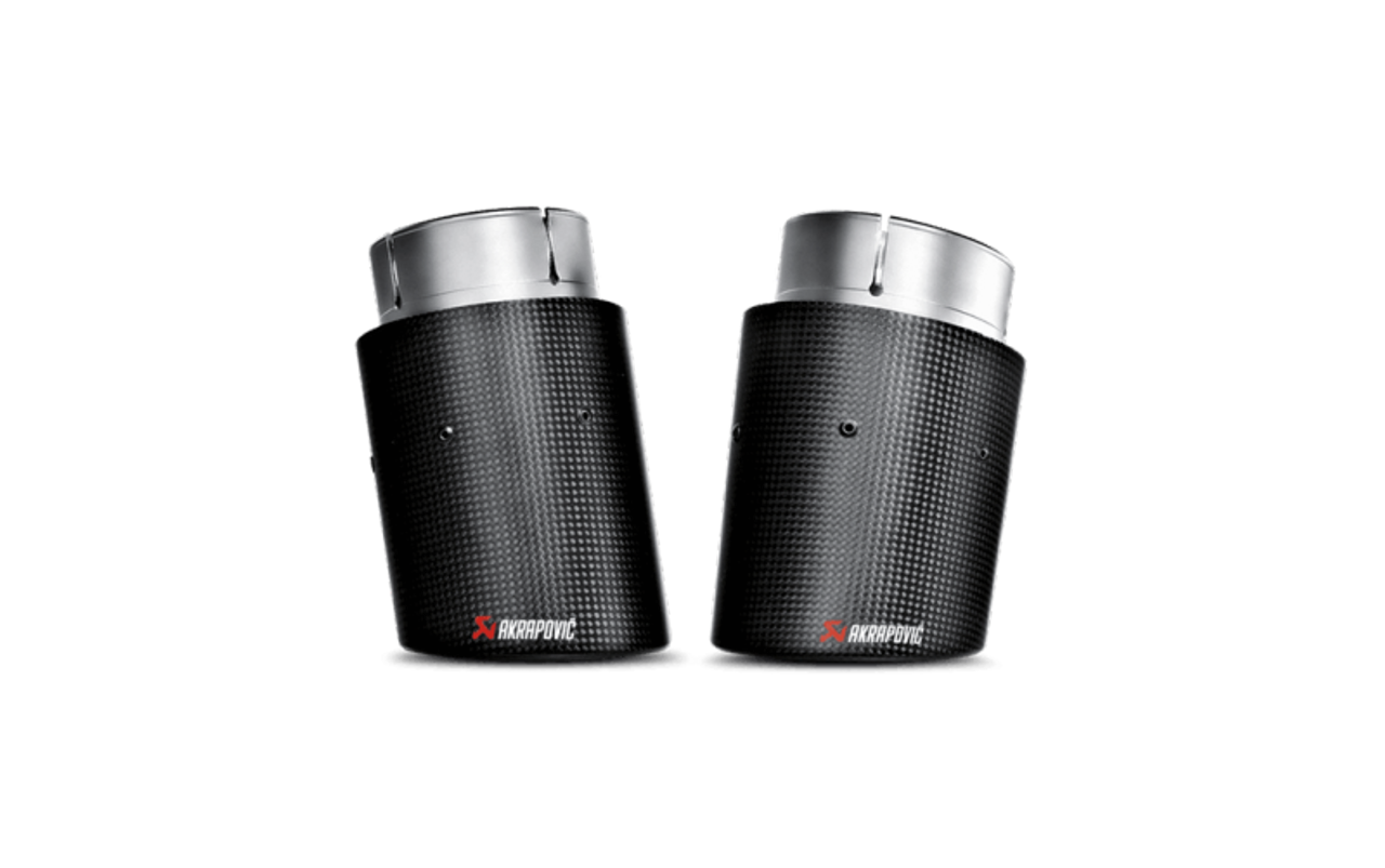 Akrapovic 16-17 BMW M140i (F F21) Evolution Line Cat Back (SS) w/ Carbon Tips (Req. Link Pipe) - MTP-BM/SS/3H