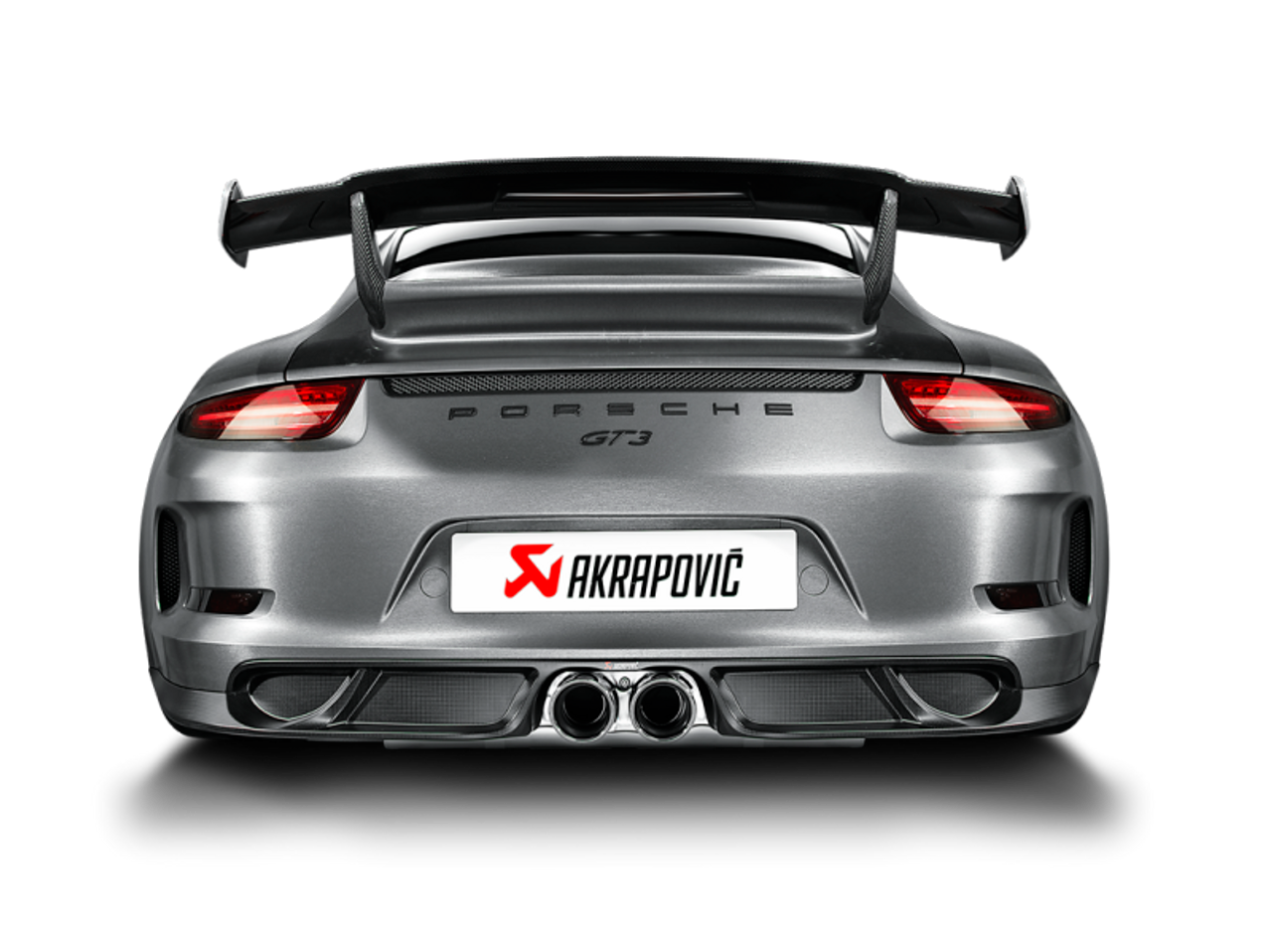 Akrapovic 14-17 Porsche 911 GT3 (991) Slip-On Line (Titanium) (Req. Tips) - MTP-PO997GT3H/1