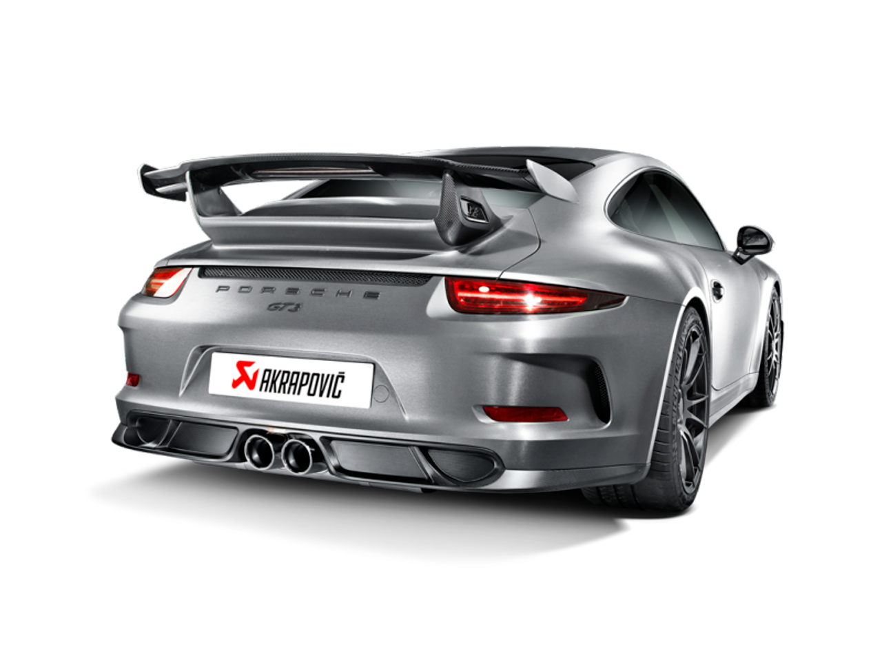 Akrapovic 14-17 Porsche 911 GT3 (991) Slip-On Line (Titanium) (Req. Tips) - MTP-PO997GT3H/1