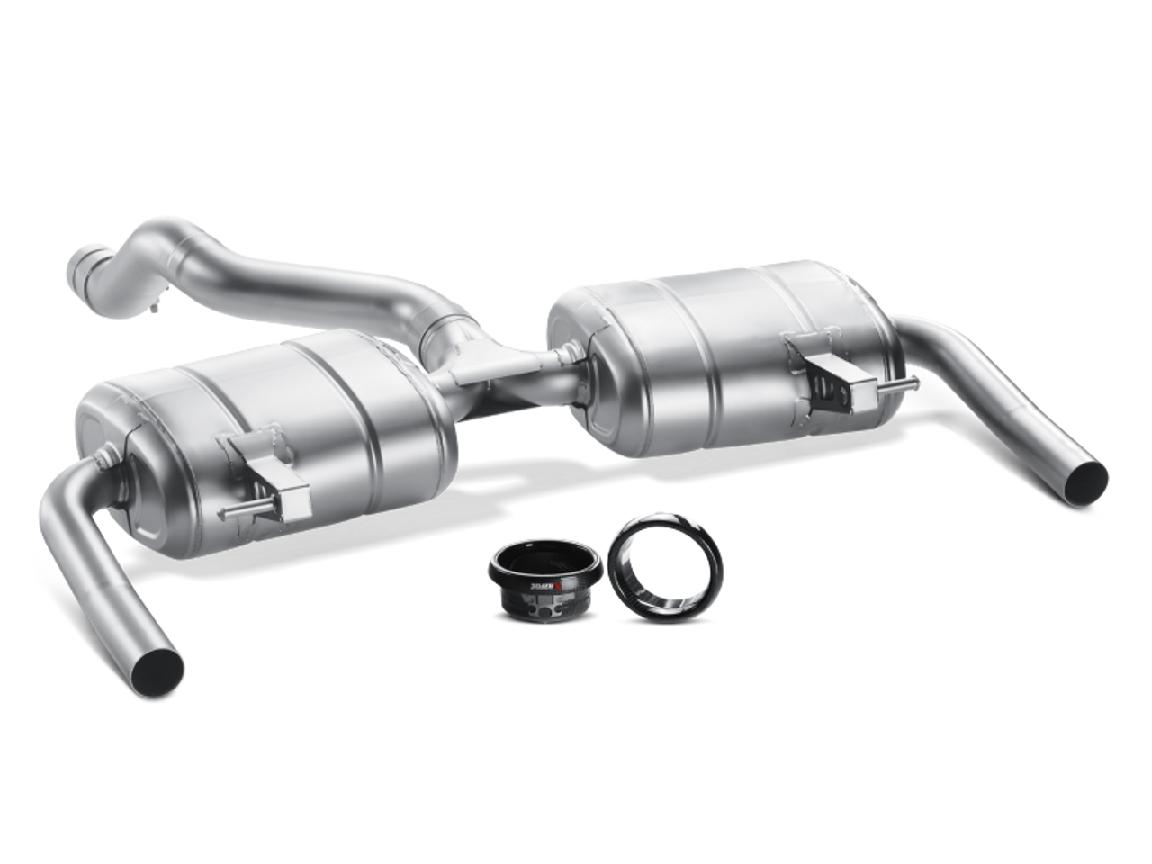 Akrapovic 09-12 Renault Clio III RS 0 Slip-On Line (SS) w/ Carbon Tips - MTP-RECL3RSH