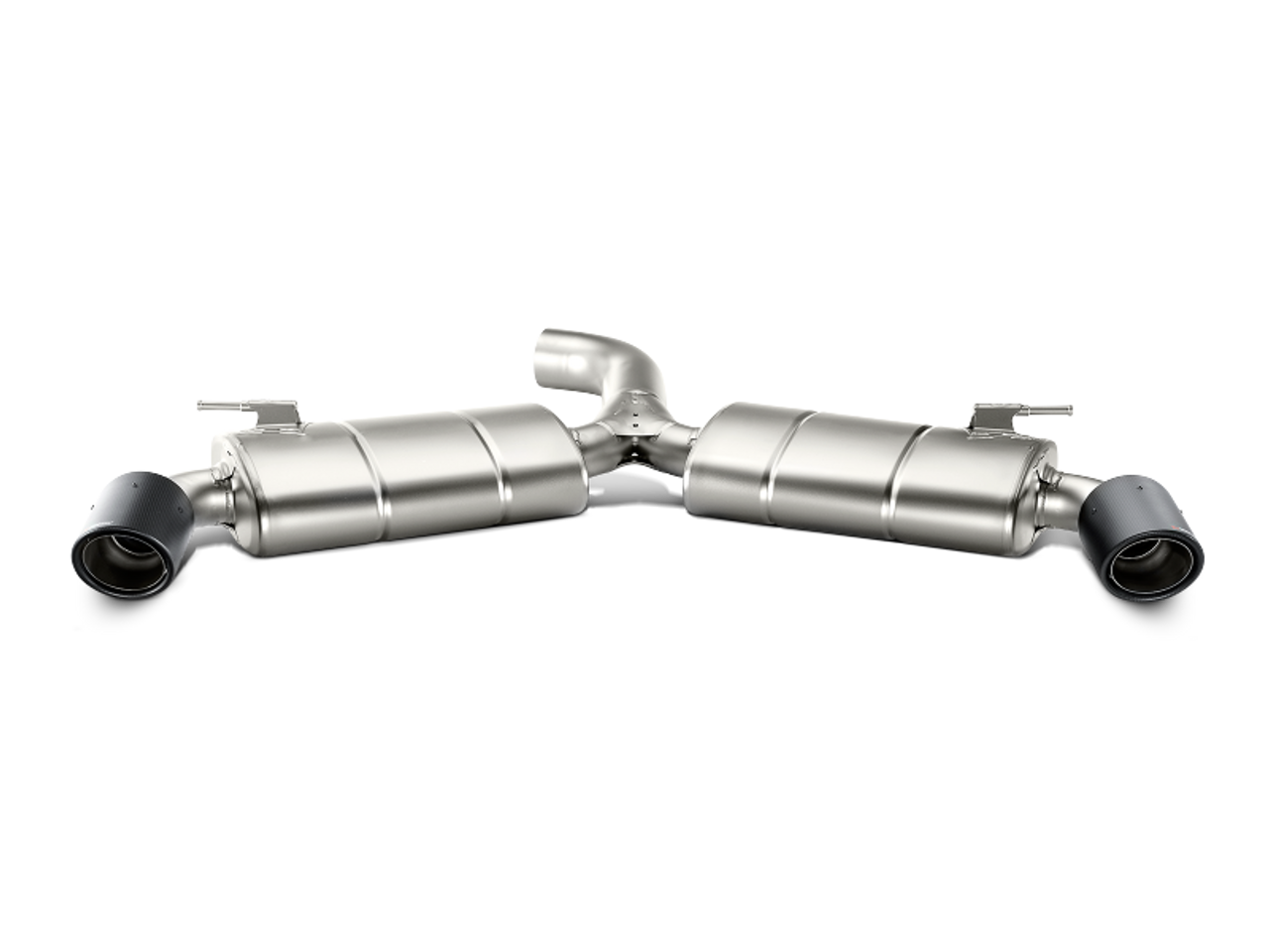 Akrapovic 13-17 Volkswagen Golf GTI (VII) Slip-On Line (Titanium) w/ Carbon Tips - MTP-VW/T/1H