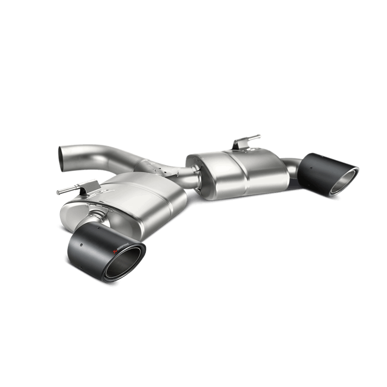 Akrapovic 17-18 Volkswagen Golf (VII) GTI FL Performance Slip-On Line (Titanium) w/ Carbon Tips - MTP-VW/T/4H