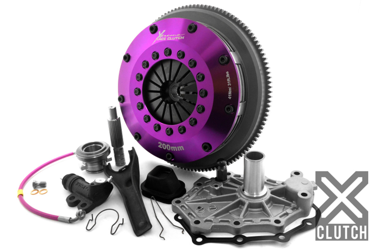 XClutch 93-98 Nissan Skyline GT-R 2.6L R33 8in Twin Sprung Ceramic Clutch Kit - XKNI20526-2B