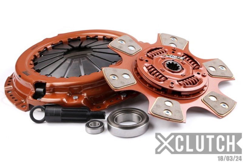 XClutch 89-90 Toyota Landcruiser 4.0L Stage 2 Sprung Ceramic Clutch Kit - XKTY28007-1B