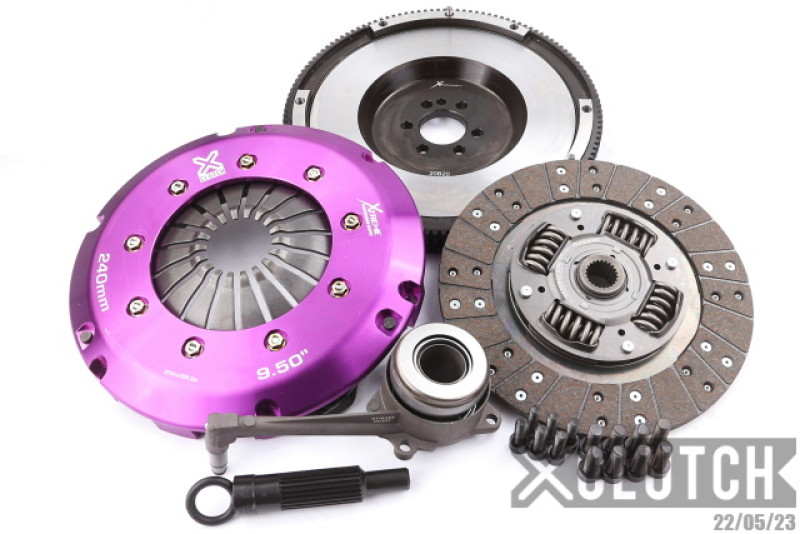 XClutch 02-06 Volkswagen Golf GTI 1.8T 1.8L Stage 1 Sprung Organic Clutch Kit - XKVW24695-1A