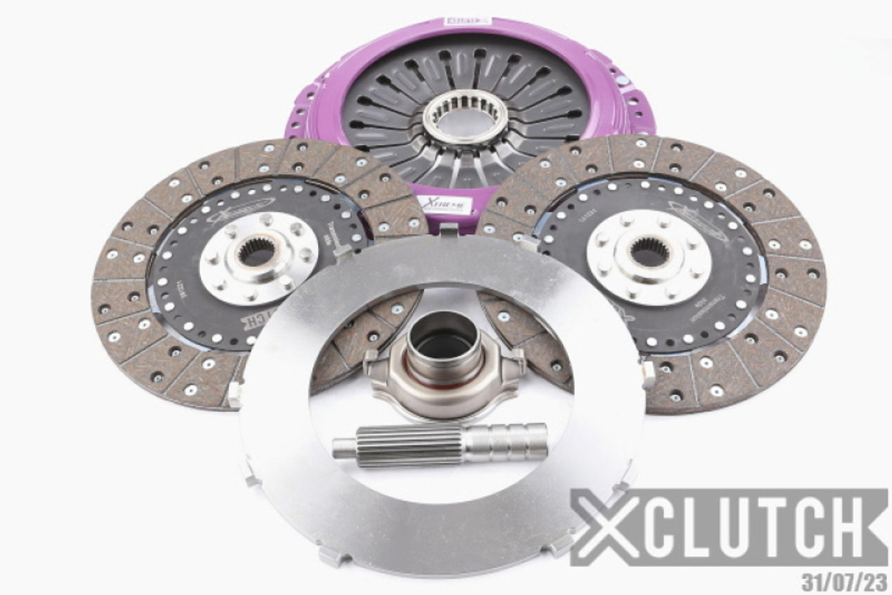 XClutch Subaru 9in Twin Solid Organic Multi-Disc Service Pack - XMS-230-SU01-2G-XC