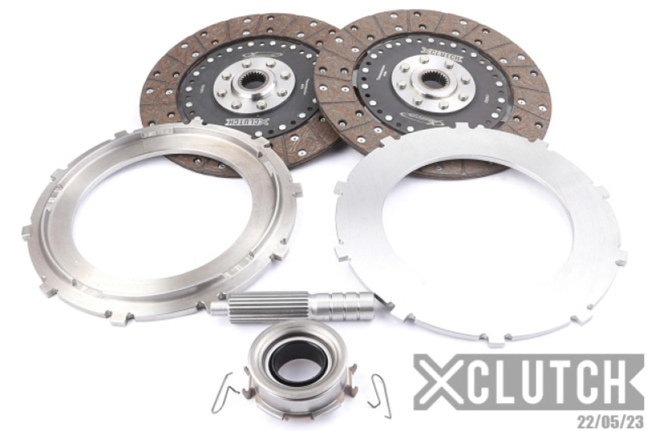 XClutch Subaru 9in Twin Solid Organic Multi-Disc Service Pack - XMS-230-SU03-2G-XC