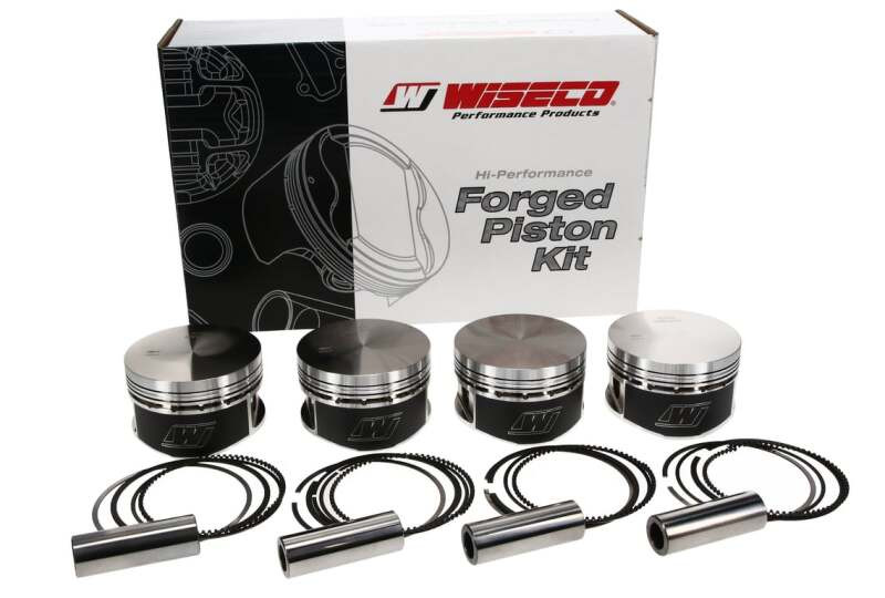 Wiseco Nissan SR20 Turbo 87mm Bore .8661in. Pin Diameter Piston Kit - Set Of 4 - K557M87AP