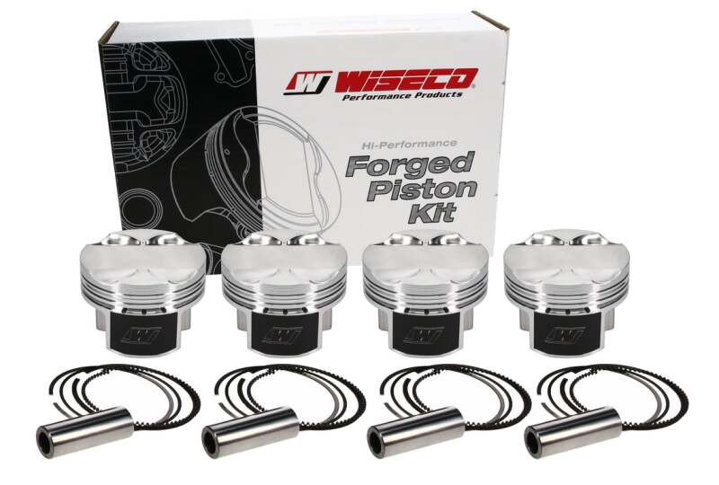 Wiseco Mitsubishi 4G63 86.50 mm Bore 28.70 mm CH -4.00 CC Piston Set - K675M865