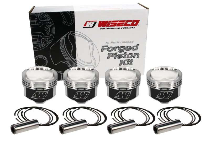 Wiseco Ford 1.6L 81.00 mm Bore 1.528in CH -0.50 CC Piston Set - KE151M81